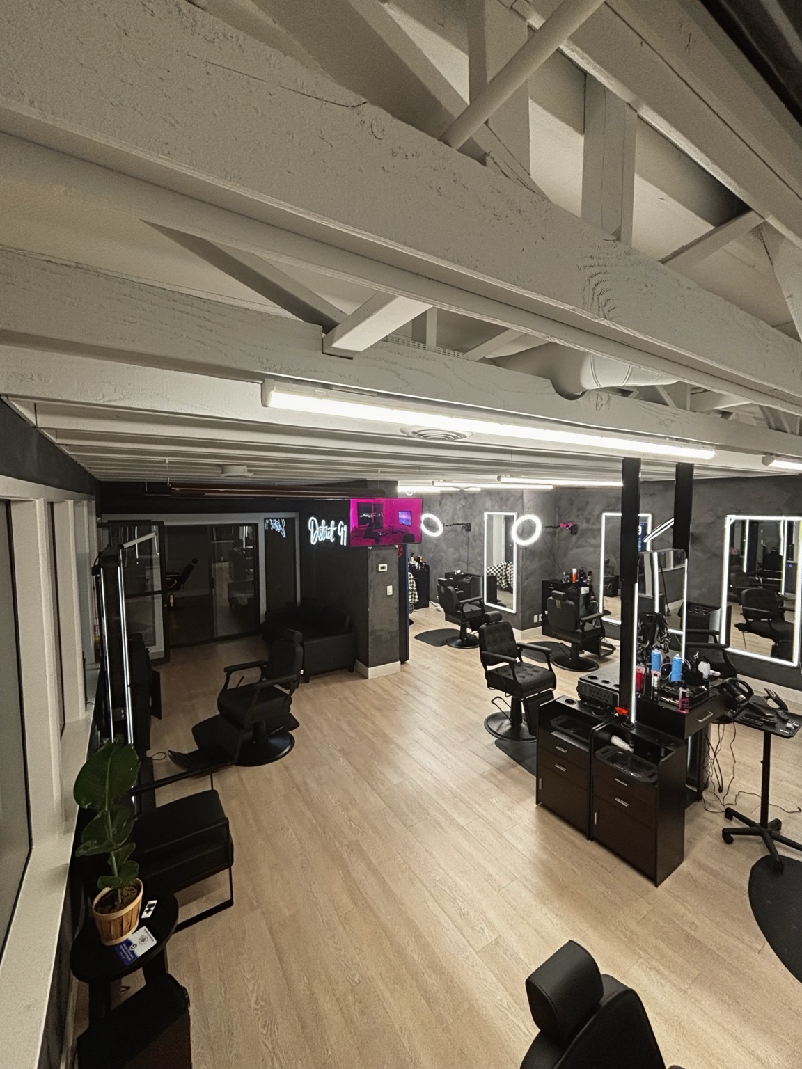 Wide view of District 91 studio