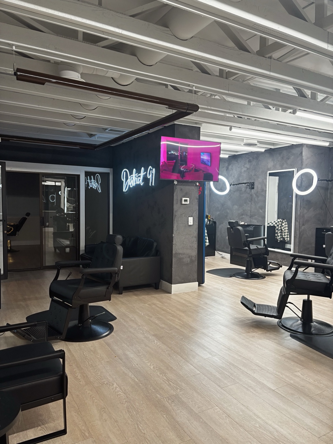 District 91 barber stations